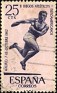 Spain 1962 2nd Iberoamerican Athletic Games 25 CTS Black & Pink Edifil 1450